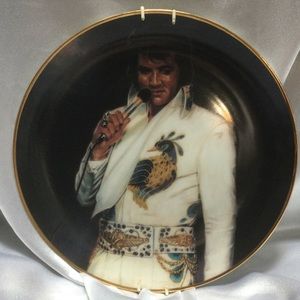 Elvis Presley collectors plate